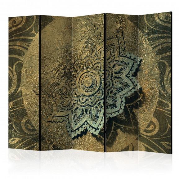 Paravan Golden Treasure Ii [Room Dividers] 225 cm x 172 cm