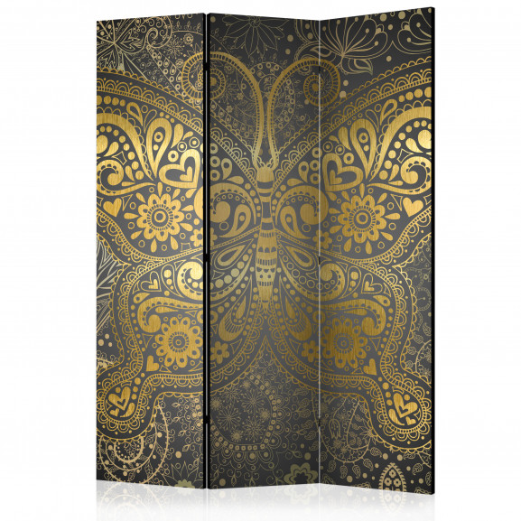 Paravan Golden Butterfly [Room Dividers] 135 cm x 172 cm