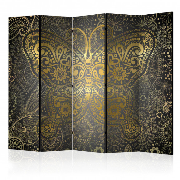 Paravan Golden Butterfly Ii [Room Dividers] 225 cm x 172 cm