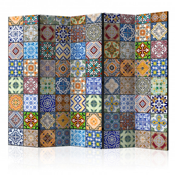 Paravan Colorful Mosaic Ii [Room Dividers] 225 cm x 172 cm