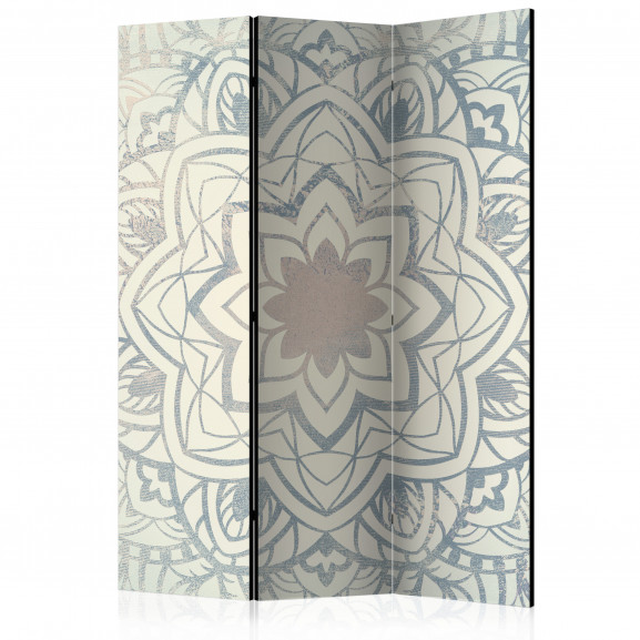 Paravan Winter Mandala [Room Dividers] 135 cm x 172 cm