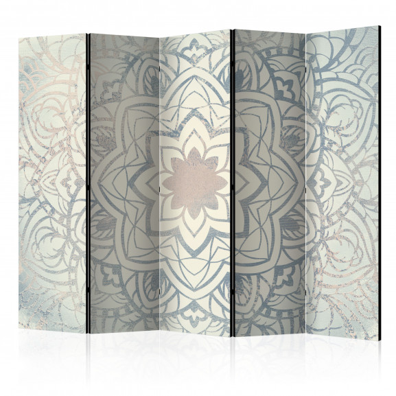 Paravan Winter Mandala Ii [Room Dividers] 225 cm x 172 cm