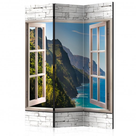 Paravan Seaside Hills [Room Dividers] 135 cm x 172 cm