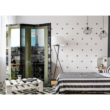 Paravan Parisian View [Room Dividers] 135 cm x 172 cm-01