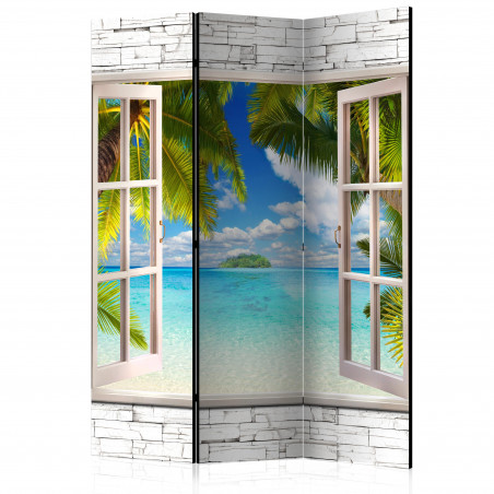 Paravan Dream Island [Room Dividers] 135 cm x 172 cm-01