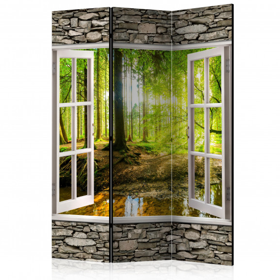 Paravan Morning Forest [Room Dividers] 135 cm x 172 cm