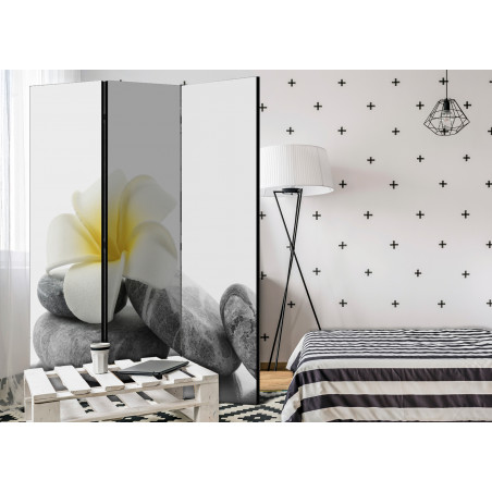 Paravan White Lotus [Room Dividers] 135 cm x 172 cm-01