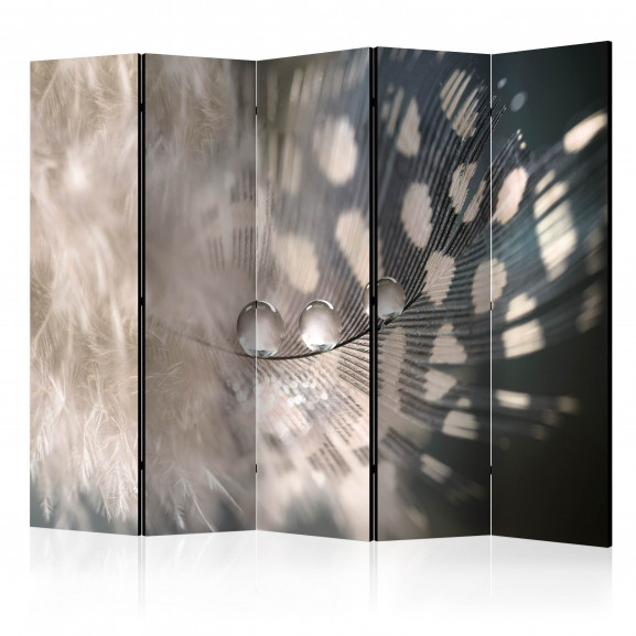 Paravan Elegant Feather Ii [Room Dividers] 225 cm x 172 cm