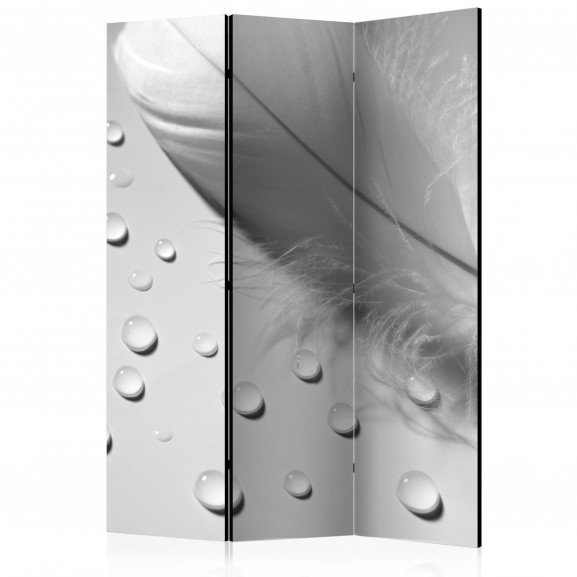 Paravan White Feather [Room Dividers] 135 cm x 172 cm