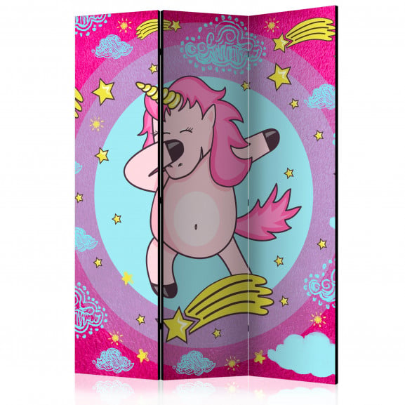 Paravan Dancing Unicorn [Room Dividers] 135 cm x 172 cm