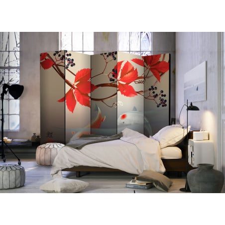 Paravan Happy Fish Ii [Room Dividers] 225 cm x 172 cm-01