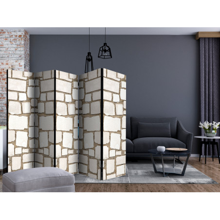 Paravan Stone Riddle Ii [Room Dividers] 225 cm x 172 cm-01