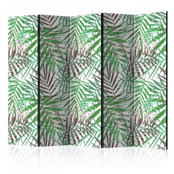 Paravan Wild Leaves Ii [Room Dividers] 225 cm x 172 cm