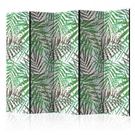 Paravan Wild Leaves Ii [Room Dividers] 225 cm x 172 cm-01