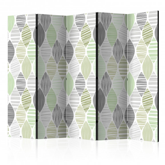 Paravan Green Tears Ii [Room Dividers] 225 cm x 172 cm