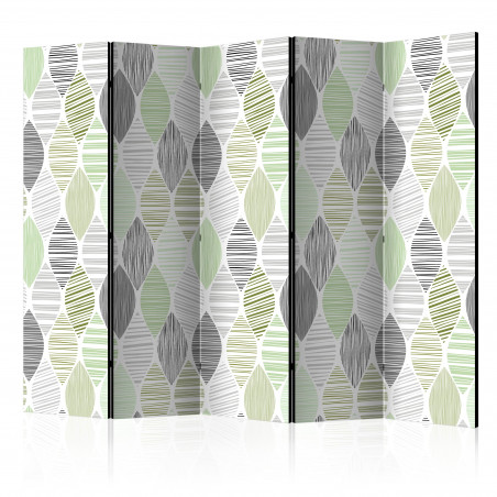 Paravan Green Tears Ii [Room Dividers] 225 cm x 172 cm-01