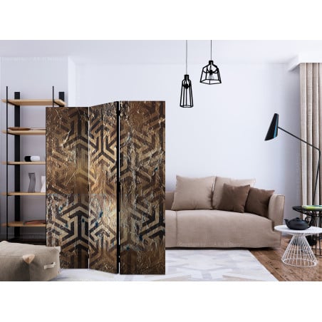 Paravan Labyrinth Of The Minotaur [Room Dividers] 135 cm x 172 cm-01