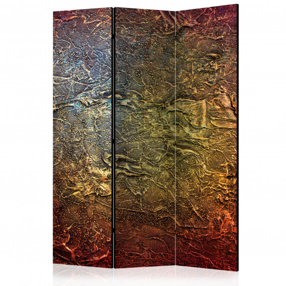 Paravan Red Gold [Room Dividers] 135 cm x 172 cm