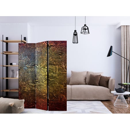 Paravan Red Gold [Room Dividers] 135 cm x 172 cm-01