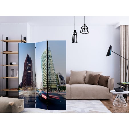 Paravan Urban Pace [Room Dividers] 135 cm x 172 cm-01