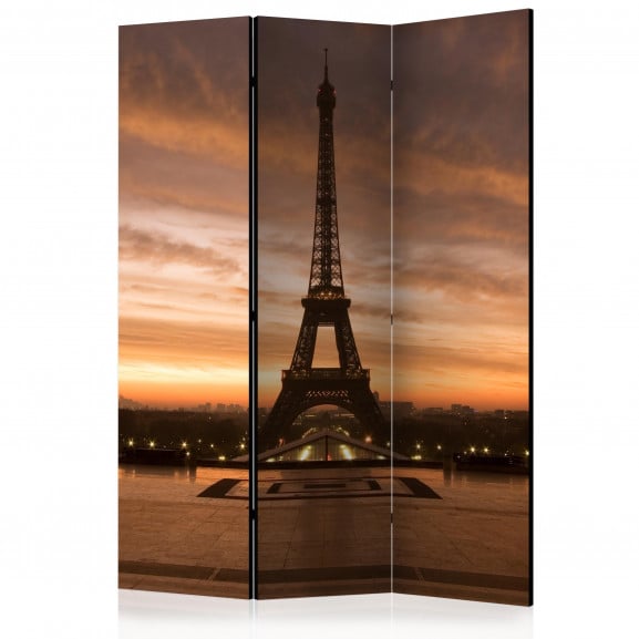 Paravan Evening Colours Of Paris [Room Dividers] 135 cm x 172 cm