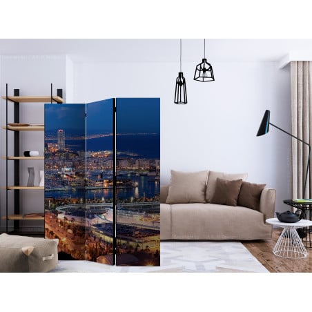 Paravan Illuminated Barcelona [Room Dividers] 135 cm x 172 cm-01