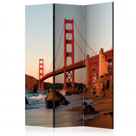 Paravan Flaming Landscape [Room Dividers] 135 cm x 172 cm-01