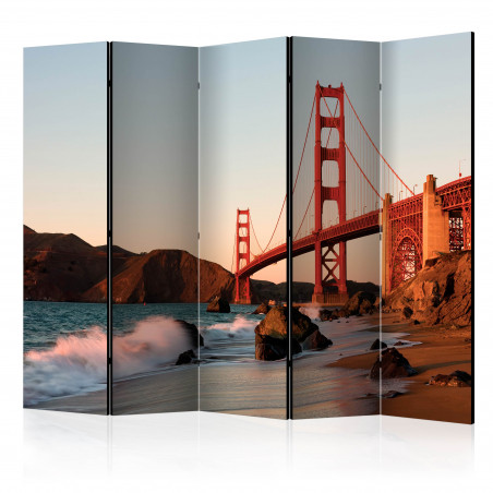 Paravan Flaming Landscape Ii [Room Dividers] 225 cm x 172 cm-01