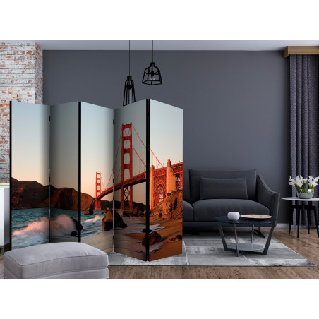 Paravan Flaming Landscape Ii [Room Dividers] 225 cm x 172 cm-01