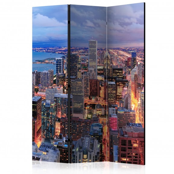 Paravan Illuminated Chicago [Room Dividers] 135 cm x 172 cm