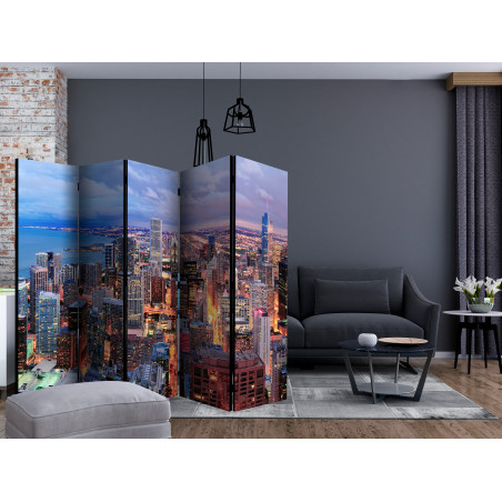 Paravan Illuminated Chicago Ii [Room Dividers] 225 cm x 172 cm-01