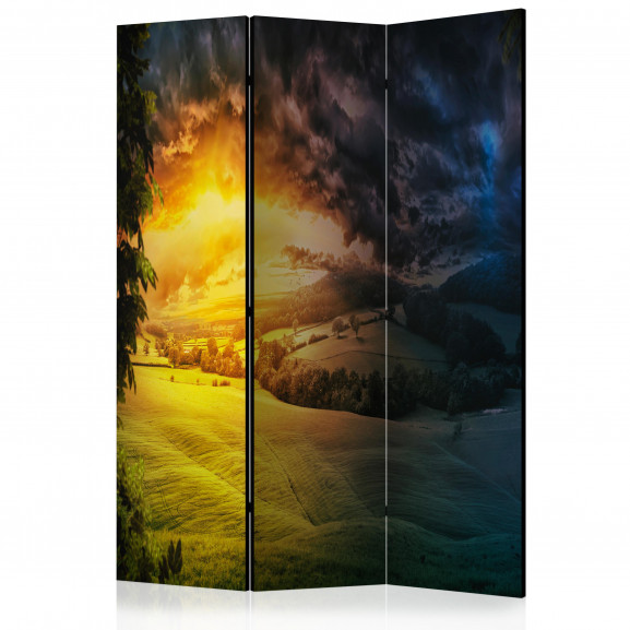 Paravan Twilight Over The Valley [Room Dividers] 135 cm x 172 cm