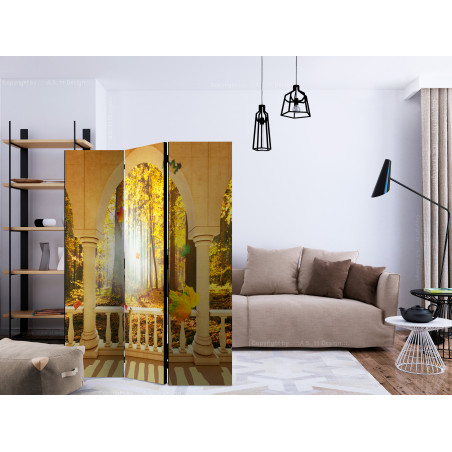 Paravan Dream About Autumnal Forest [Room Dividers] 135 cm x 172 cm-01