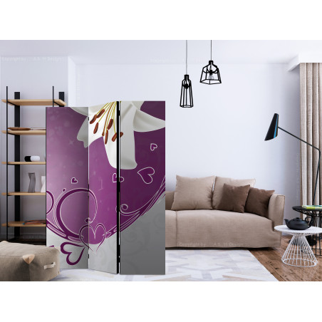 Paravan Melody Of Love [Room Dividers] 135 cm x 172 cm-01