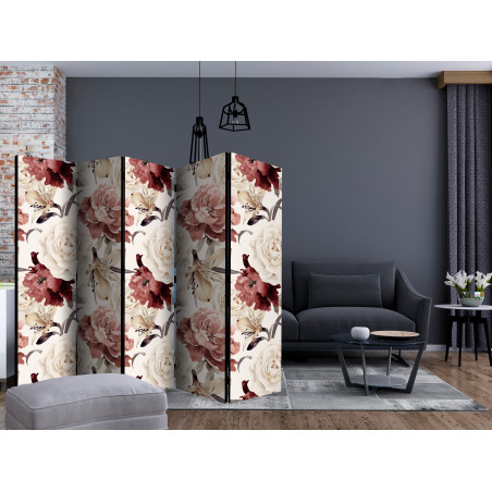 Paravan Mix Of Species Ii [Room Dividers] 225 cm x 172 cm-01