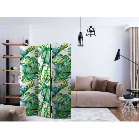 Paravan Jungle Leaves [Room Dividers] 135 cm x 172 cm-01