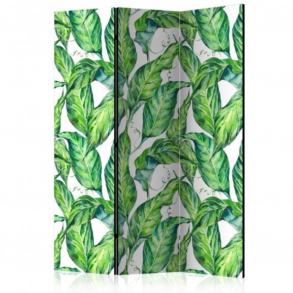 Paravan Long Leaves [Room Dividers] 135 cm x 172 cm