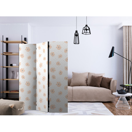 Paravan Children Flowers [Room Dividers] 135 cm x 172 cm-01