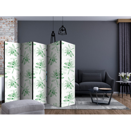 Paravan Watercolour Branches Ii [Room Dividers] 225 cm x 172 cm-01