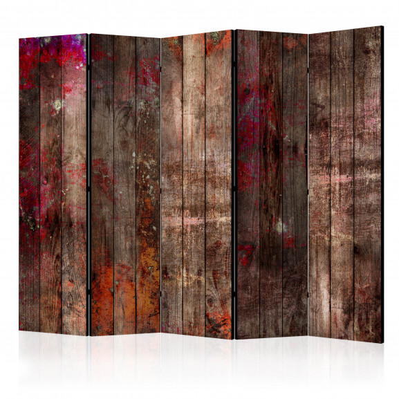 Paravan Stained Wood Ii [Room Dividers] 225 cm x 172 cm