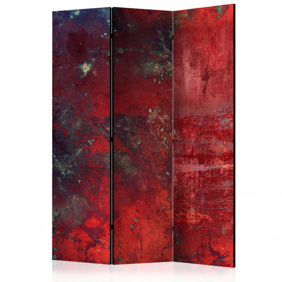 Paravan Red Concrete [Room Dividers] 135 cm x 172 cm