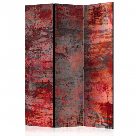 Paravan Red Metal [Room Dividers] 135 cm x 172 cm