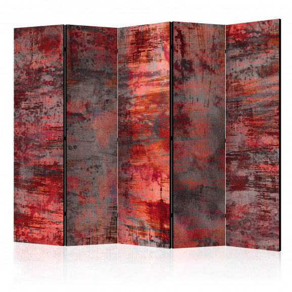 Paravan Red Metal Ii [Room Dividers] 225 cm x 172 cm