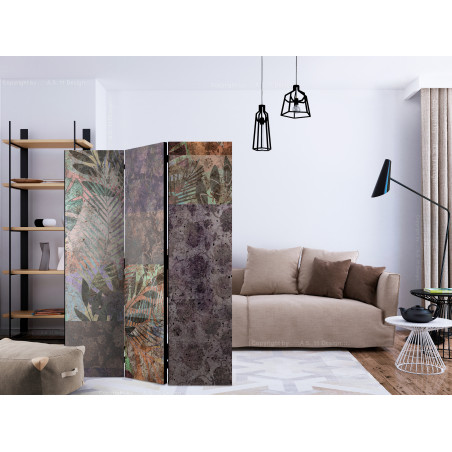 Paravan Concrete Garden [Room Dividers] 135 cm x 172 cm-01