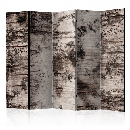 Paravan Burnt Wood Ii [Room Dividers] 225 cm x 172 cm-01