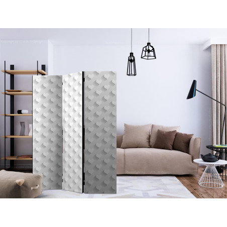 Paravan Grey Hearts [Room Dividers] 135 cm x 172 cm-01