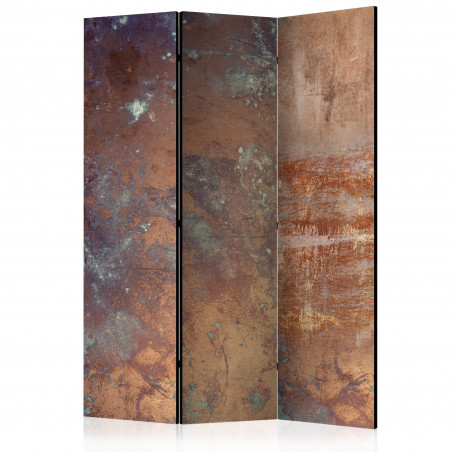 Paravan Rusty Plate [Room Dividers] 135 cm x 172 cm-01