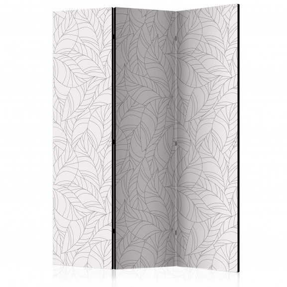 Paravan Colourless Leaves [Room Dividers] 135 cm x 172 cm