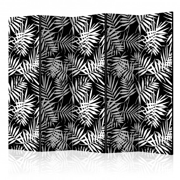 Paravan Black And White Jungle Ii [Room Dividers] 225 cm x 172 cm