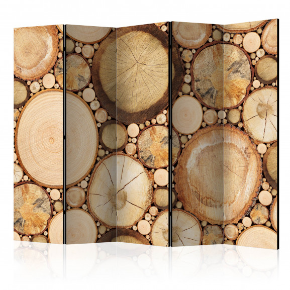 Paravan Wood Grains Ii [Room Dividers] 225 cm x 172 cm